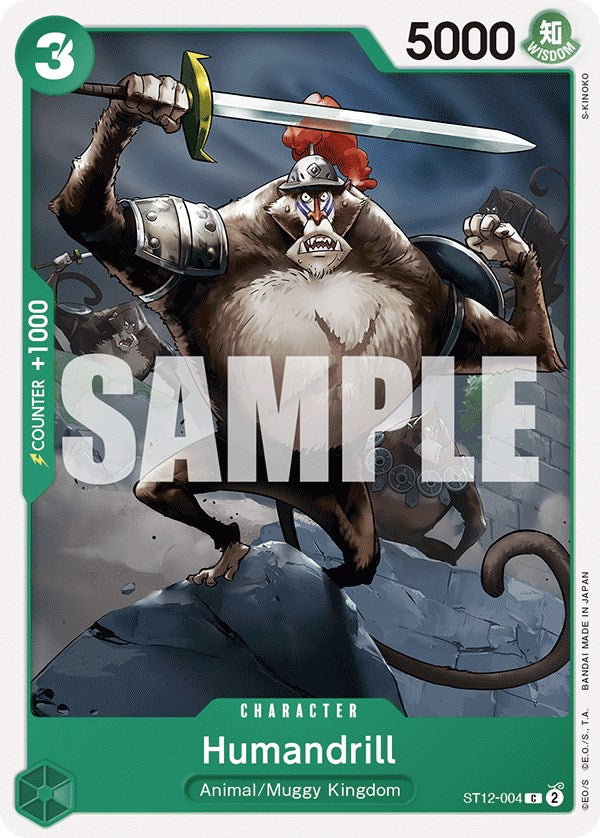 Humandrill [Starter Deck: Zoro and Sanji] | Card Merchant Takapuna