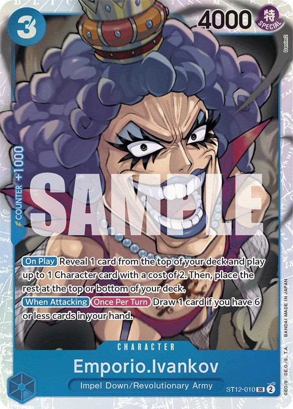 Emporio.Ivankov [Starter Deck: Zoro and Sanji] | Card Merchant Takapuna