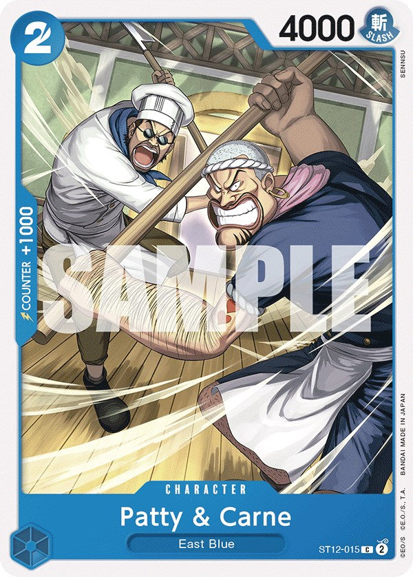 Patty & Carne [Starter Deck: Zoro and Sanji] | Card Merchant Takapuna