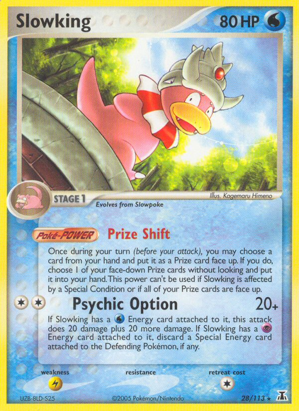 Slowking (28/113) [EX: Delta Species] | Card Merchant Takapuna