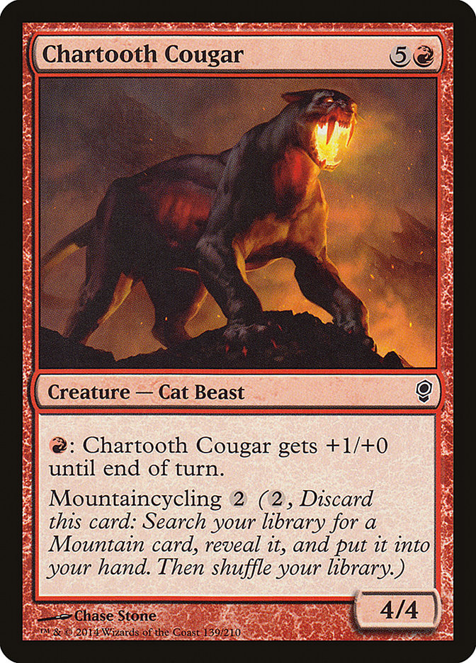 Chartooth Cougar [Conspiracy] | Card Merchant Takapuna