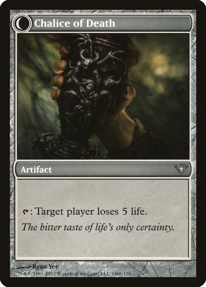 Chalice of Life // Chalice of Death [Dark Ascension] | Card Merchant Takapuna