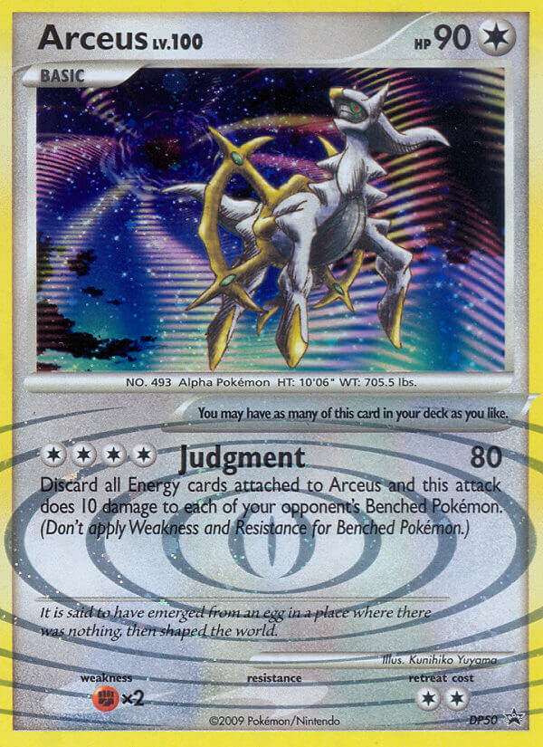 Arceus (DP50) [Diamond & Pearl: Black Star Promos] | Card Merchant Takapuna