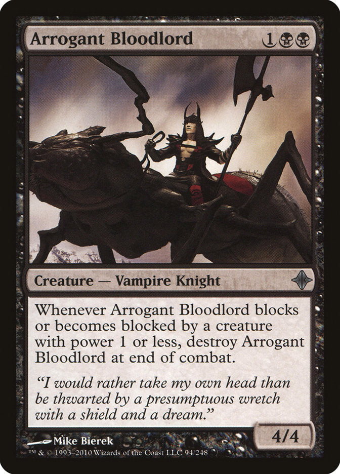 Arrogant Bloodlord [Rise of the Eldrazi] | Card Merchant Takapuna