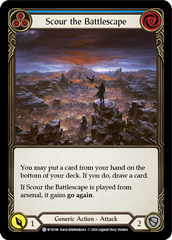 Scour the Battlescape (Blue) [U-WTR196] (Welcome to Rathe Unlimited)  Unlimited Normal | Card Merchant Takapuna