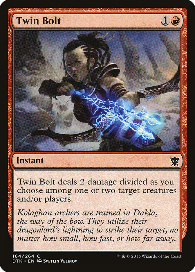 Twin Bolt [Dragons of Tarkir] | Card Merchant Takapuna