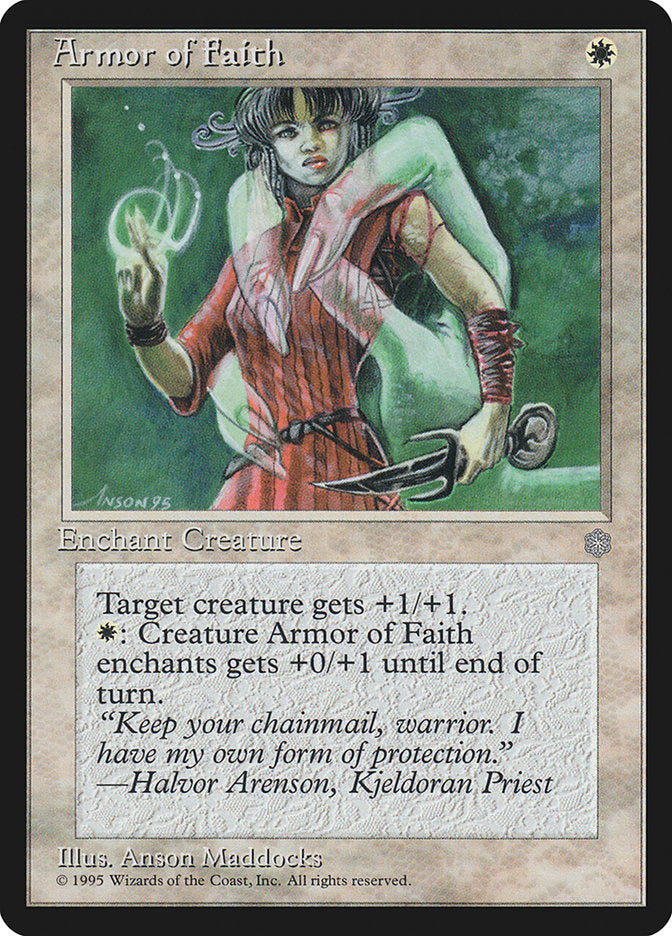 Armor of Faith [Ice Age] | Card Merchant Takapuna