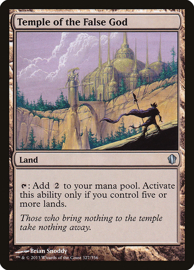 Temple of the False God [Commander 2013] | Card Merchant Takapuna