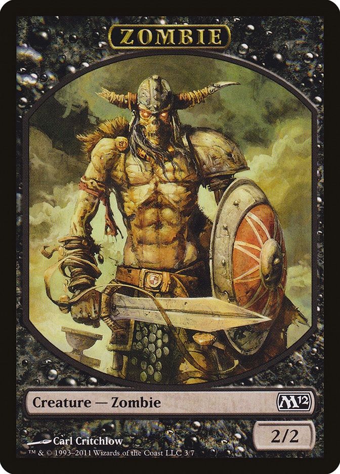 Zombie Token [Magic 2012 Tokens] | Card Merchant Takapuna