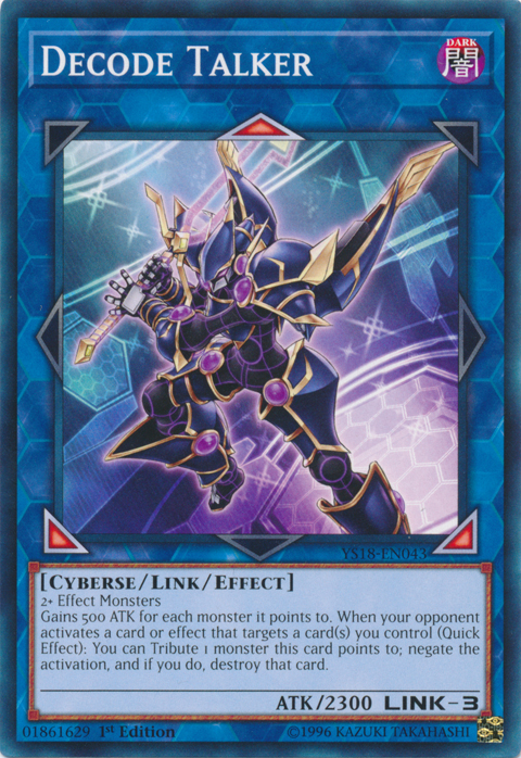 Decode Talker [YS18-EN043] Common | Card Merchant Takapuna