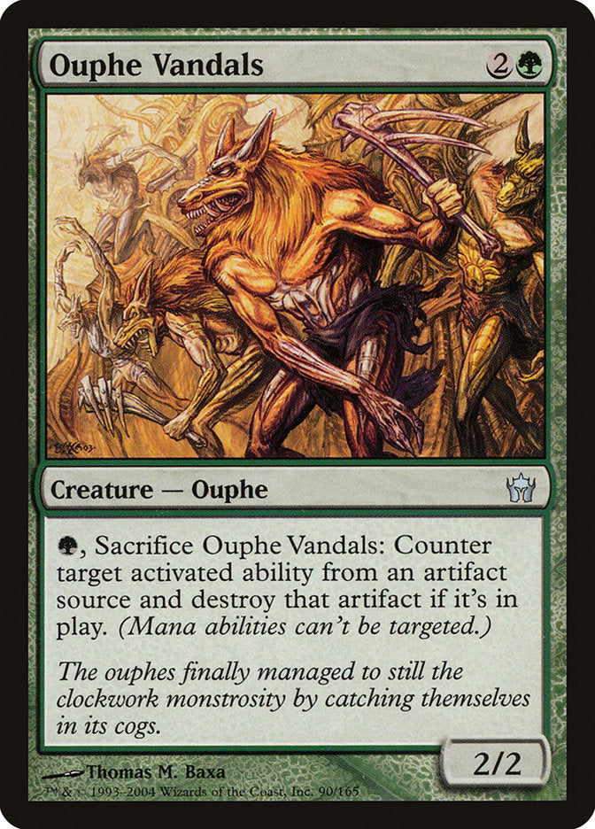 Ouphe Vandals [Fifth Dawn] | Card Merchant Takapuna