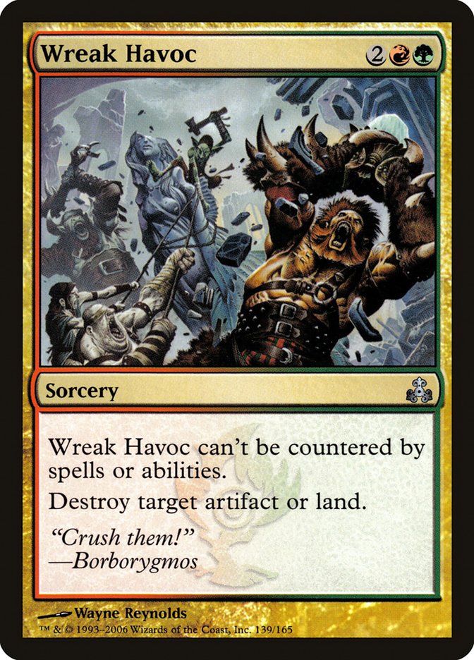 Wreak Havoc [Guildpact] | Card Merchant Takapuna