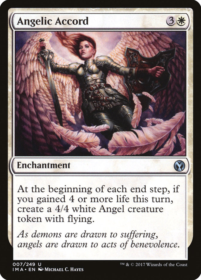 Angelic Accord [Iconic Masters] | Card Merchant Takapuna