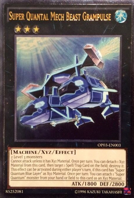 Super Quantal Mech Beast Grampulse [OP03-EN003] Ultimate Rare | Card Merchant Takapuna