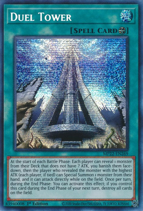 Duel Tower [MP22-EN269] Prismatic Secret Rare | Card Merchant Takapuna