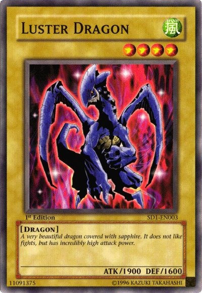 Luster Dragon [SD1-EN003] Common | Card Merchant Takapuna