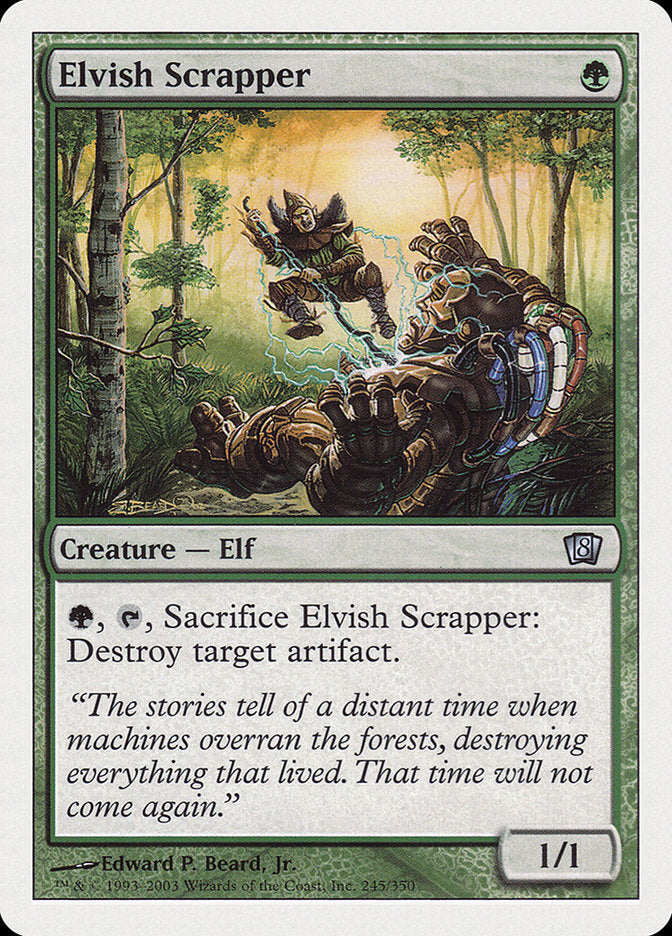 Elvish Scrapper [Eighth Edition] | Card Merchant Takapuna