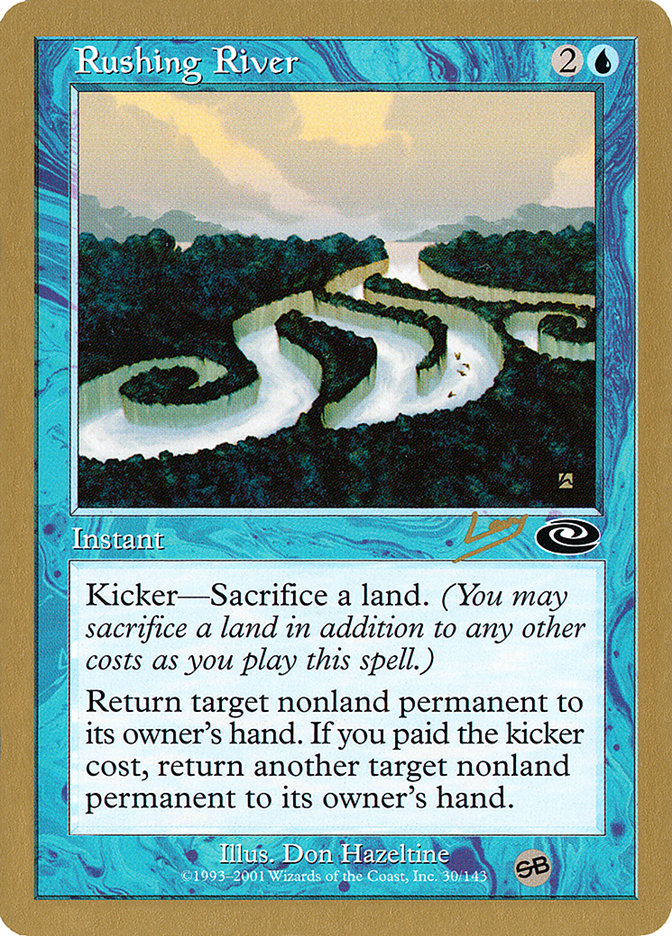 Rushing River (Raphael Levy) (SB) [World Championship Decks 2002] | Card Merchant Takapuna