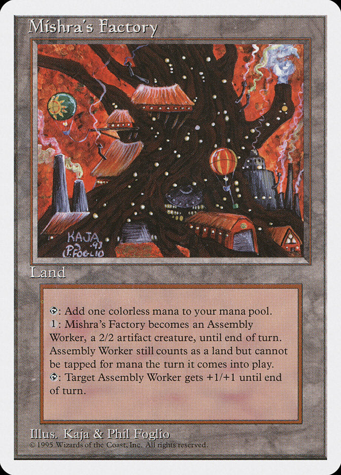 Mishra's Factory [Fourth Edition] | Card Merchant Takapuna