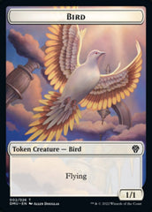 Bird (002) // Angel Double-Sided Token [Dominaria United Tokens] | Card Merchant Takapuna