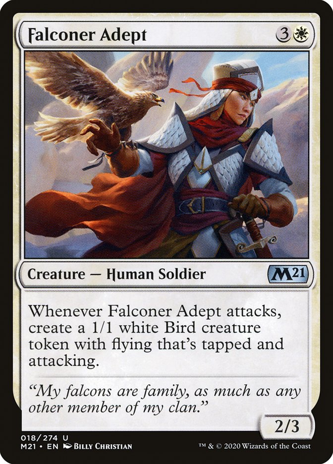 Falconer Adept [Core Set 2021] | Card Merchant Takapuna