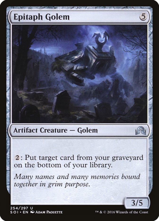 Epitaph Golem [Shadows over Innistrad] | Card Merchant Takapuna