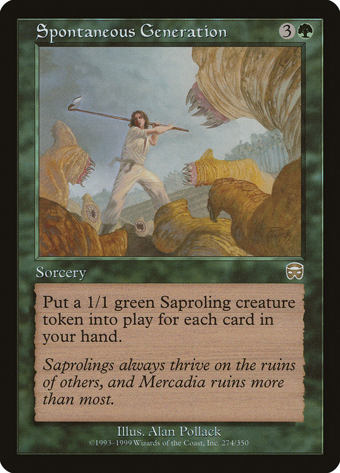 Spontaneous Generation [Mercadian Masques] | Card Merchant Takapuna