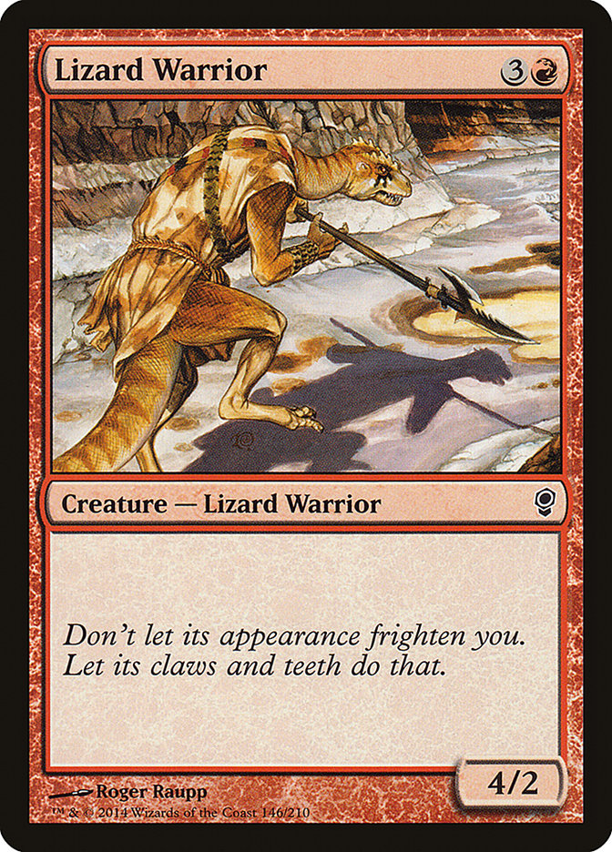 Lizard Warrior [Conspiracy] | Card Merchant Takapuna