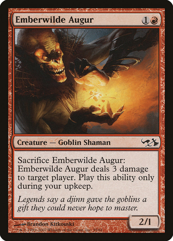 Emberwilde Augur [Duel Decks: Elves vs. Goblins] | Card Merchant Takapuna