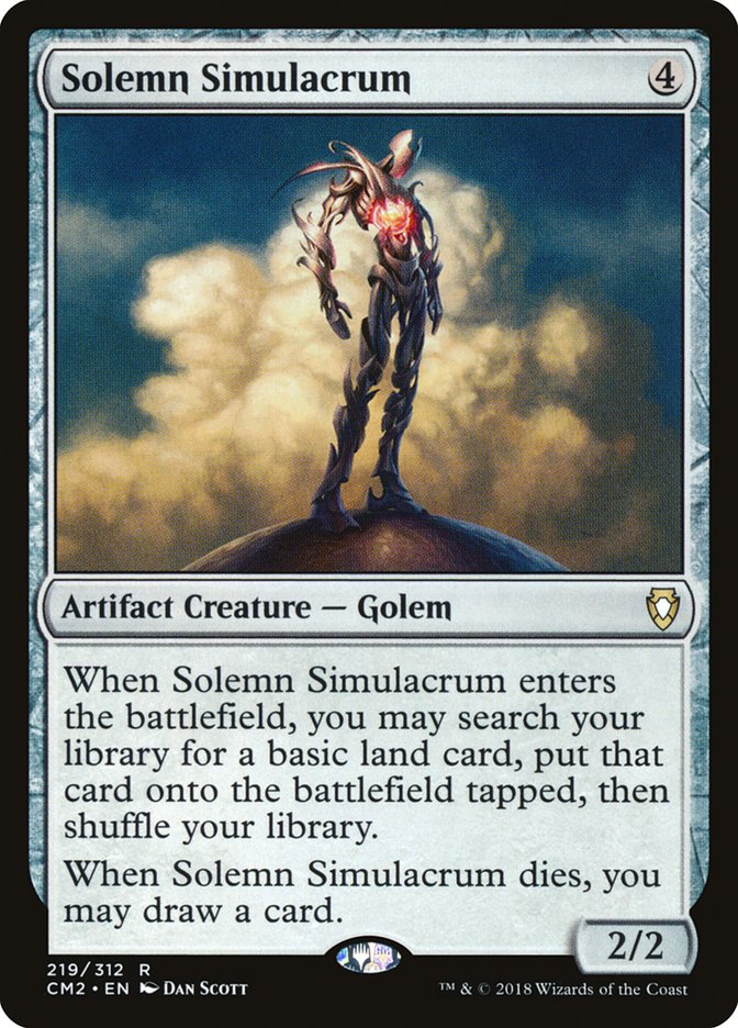 Solemn Simulacrum (219/312) [Commander Anthology Volume II] | Card Merchant Takapuna