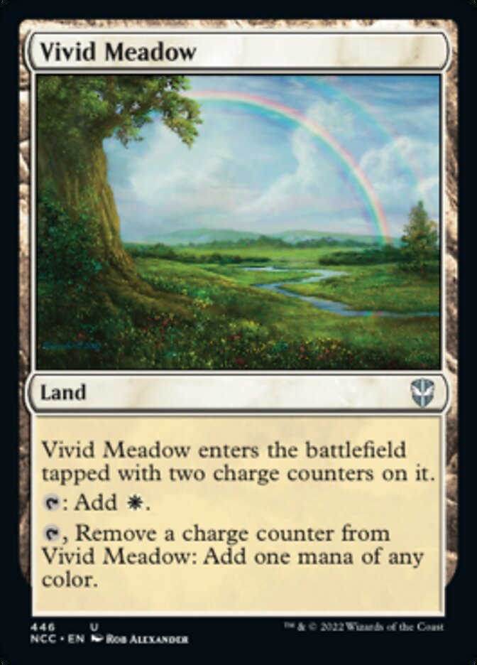 Vivid Meadow [Streets of New Capenna Commander] | Card Merchant Takapuna