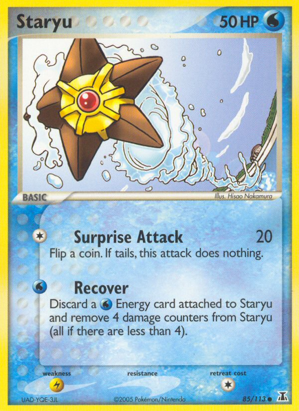 Staryu (85/113) [EX: Delta Species] | Card Merchant Takapuna