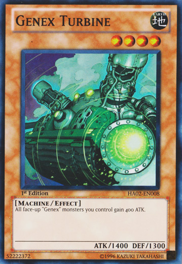 Genex Turbine [HA02-EN008] Super Rare | Card Merchant Takapuna