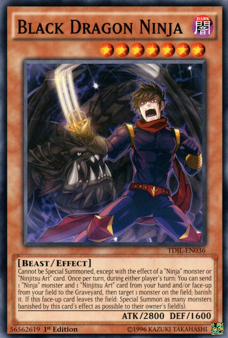 Black Dragon Ninja [TDIL-EN036] Common | Card Merchant Takapuna