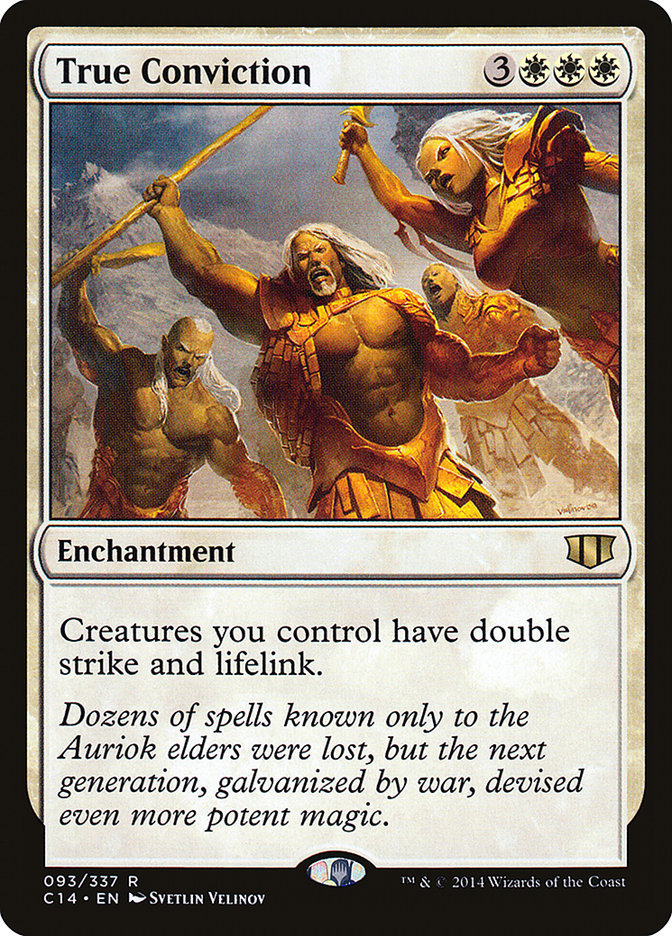 True Conviction [Commander 2014] | Card Merchant Takapuna