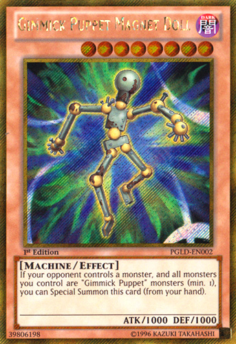 Gimmick Puppet Magnet Doll [PGLD-EN002] Gold Secret Rare | Card Merchant Takapuna