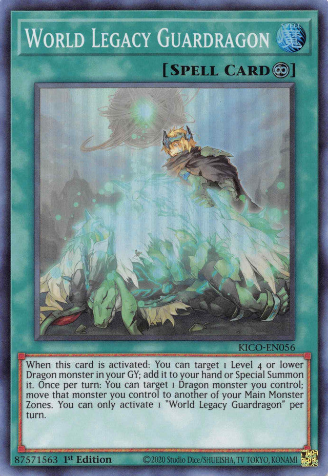 World Legacy Guardragon [KICO-EN056] Super Rare | Card Merchant Takapuna