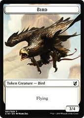 Bird (001) // Sculpture Double-Sided Token [Commander 2019 Tokens] | Card Merchant Takapuna