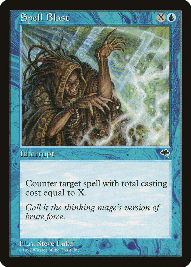 Spell Blast [Tempest] | Card Merchant Takapuna