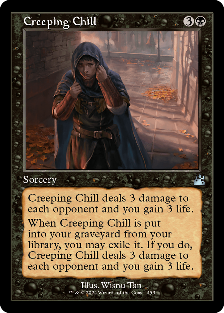 Creeping Chill (Retro Frame) [Ravnica Remastered] | Card Merchant Takapuna