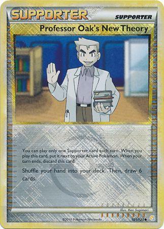 Professor Oak's New Theory (101/123) (League Promo) [HeartGold & SoulSilver: Base Set] | Card Merchant Takapuna