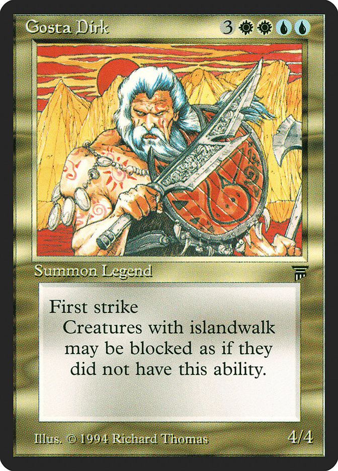 Gosta Dirk [Legends] | Card Merchant Takapuna