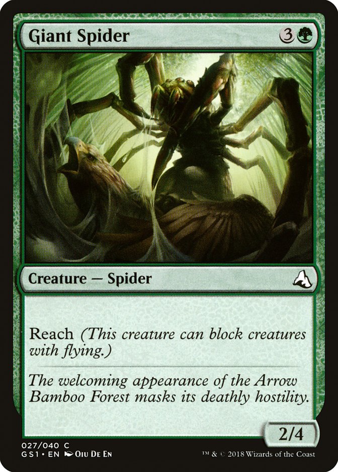 Giant Spider [Global Series Jiang Yanggu & Mu Yanling] | Card Merchant Takapuna