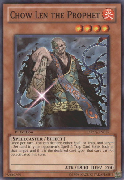 Chow Len the Prophet [ORCS-EN032] Common | Card Merchant Takapuna