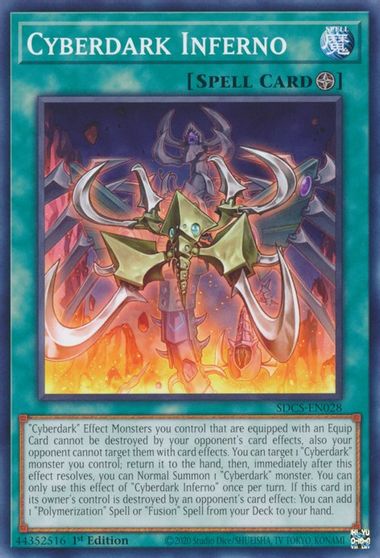 Cyberdark Inferno [SDCS-EN028] Common | Card Merchant Takapuna