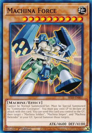 Machina Force [SR10-EN007] Common | Card Merchant Takapuna