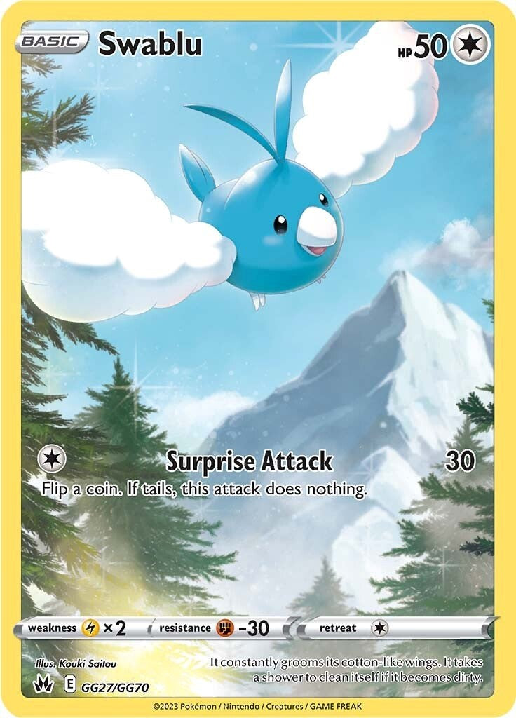 Swablu (GG27/GG70) [Sword & Shield: Crown Zenith] | Card Merchant Takapuna