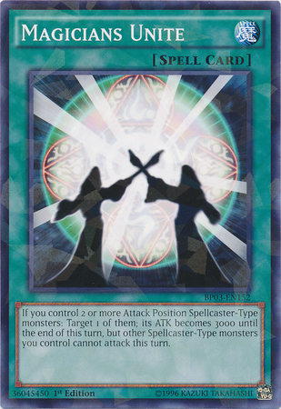 Magicians Unite [BP03-EN152] Shatterfoil Rare | Card Merchant Takapuna