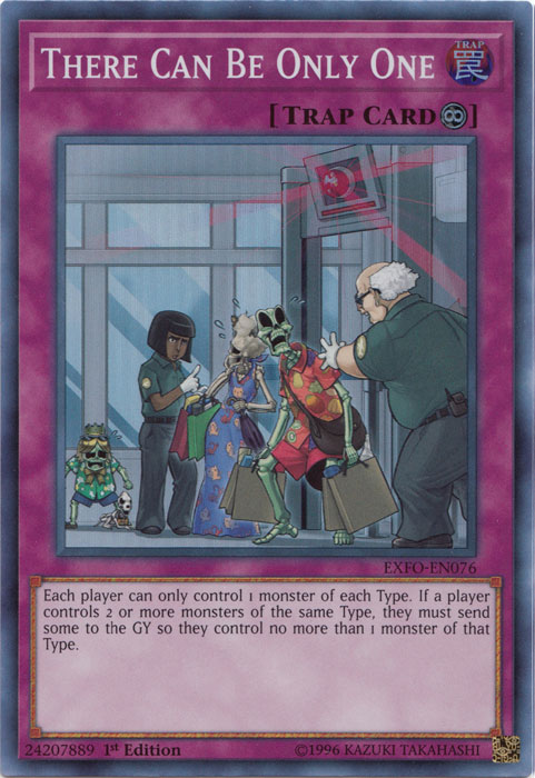 There Can Be Only One [EXFO-EN076] Super Rare | Card Merchant Takapuna