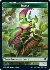 Human // Insect Double-Sided Token [Challenger Decks 2021 Tokens] | Card Merchant Takapuna